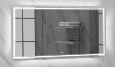Madeli Madeli Illusion Lighted Mirrored Cabinet