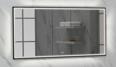 Madeli Madeli Illusion Lighted Mirrored Cabinet