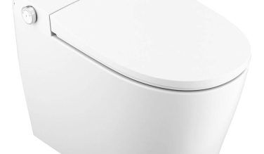 Moen 2-series Tankless Bidet One Piece Elongated Toilet Bidet System In  With Remote And Auto Flush