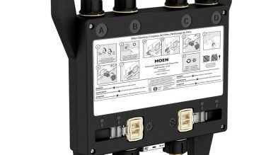 Moen Smart Shower 4-outlet Digital Thermostatic Shower Valve With 3/4'' Connections