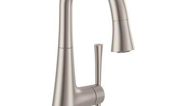 Moen Kurv  One-handle High Arc Bar Faucet
