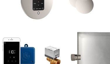 Mr. steam Butler Max Steam Shower Control Package With Itempoplus Control And Aroma Designer Steamhead In Round