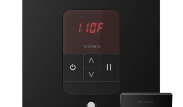 Mr. steam Itempo Steam Shower Control And Aroma Designer Steamhead In Square