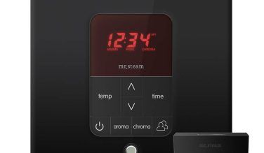 Mr. steam Itempoplus Steam Shower Control And Aroma Designer Steamhead In Square