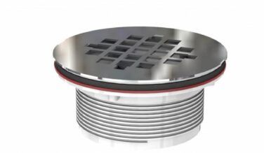 Os&b 2''pvc Shower Drain X Comp