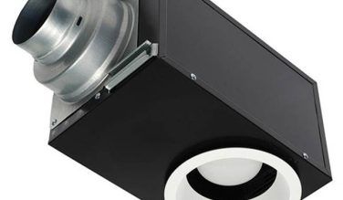 Panasonic Panasonic Whisperrecessed Ceiling Mount Bathroom Exhaust Fan With Dimmable Led Light