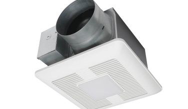 Panasonic Panasonic Whisperceiling Bathroom Exhaust Fan With Dimmable Led Light
