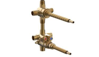 Phylrich 1/2'' Thermostatic Valve With 3 Way Shared Diverter
