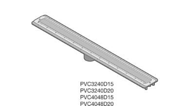 Quick drain 32in Pvc Drain Body With A 2in Vertical Outlet