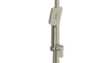 Riobel Handshower Set With 30'' Slide Bar And 4-function Handshower