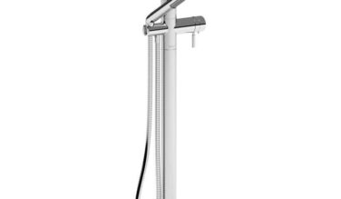 Riobel Riu™ Single Hole Floor Mount Tub Filler Trim