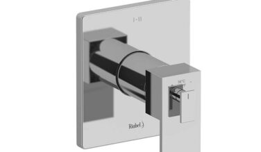 Riobel Kubik™ 1/2'' Therm & Pressure Balance Trim With 3 Functions