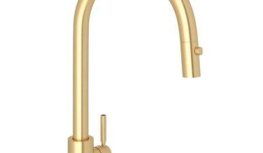Rohl Holborn™ Pull-down Kitchen Faucet With C-spout