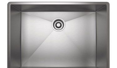 Rohl Forze™ 24'' Single Bowl Stainless Steel Kitchen Sink