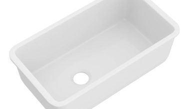 Rohl Allia™ 34'' Fireclay Single Bowl Undermount Kitchen Sink