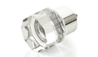 Schaub and company Round Multi-sided Glass Knob