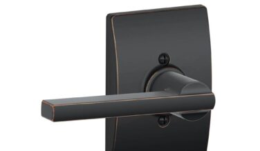 Schlage Latitude Lever With Century Trim Non-turning Lock