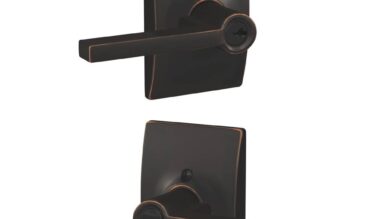 Schlage Latitude Lever With Century Trim Keyed Entry Lock In