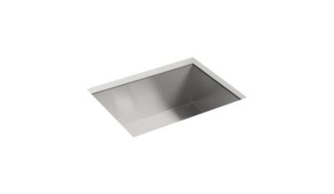Sterling plumbing Ludington® 24'' X 18-5/16'' X 9-7/16'' Undermount Single-bowl Kitchen Sink