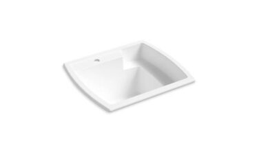 Sterling plumbing Latitude® Top-mount/undermount Utility Sink