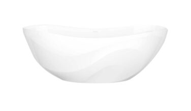 Victoria and albert Seros™ 65'' X 30'' Freestanding Soaking Bathtub With Curved Rim