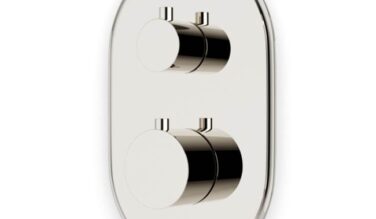 Artos Classic Thermostat With 3-way Diverter & Off Position Trim Kit Polished Nickel
