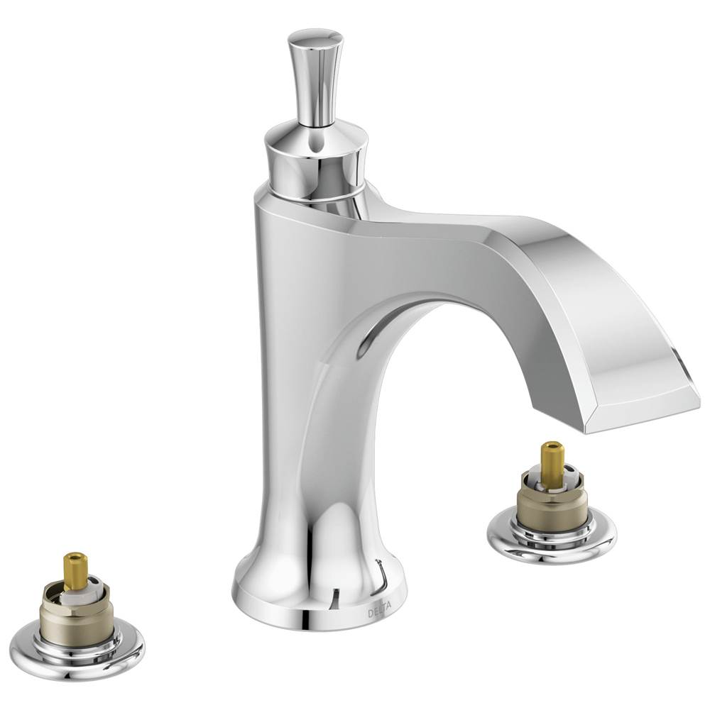 Delta faucet T2756LHP Chrome T2756LHP Dorval Roman Tub Trim – Less Handles - Chrome