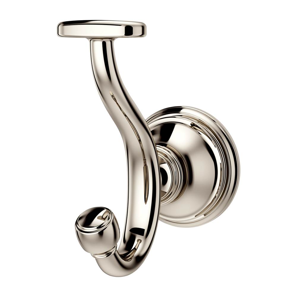Pfister BRHTB0D Polished Nickel BRHTB0D Tisbury Robe Hook I - Polished Nickel