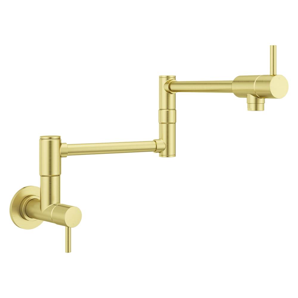 Pfister GT533PFBG Brushed Gold GT533PFBG Lita - handle - hole Potfiller Kitchen Faucet I - Brushed Gold