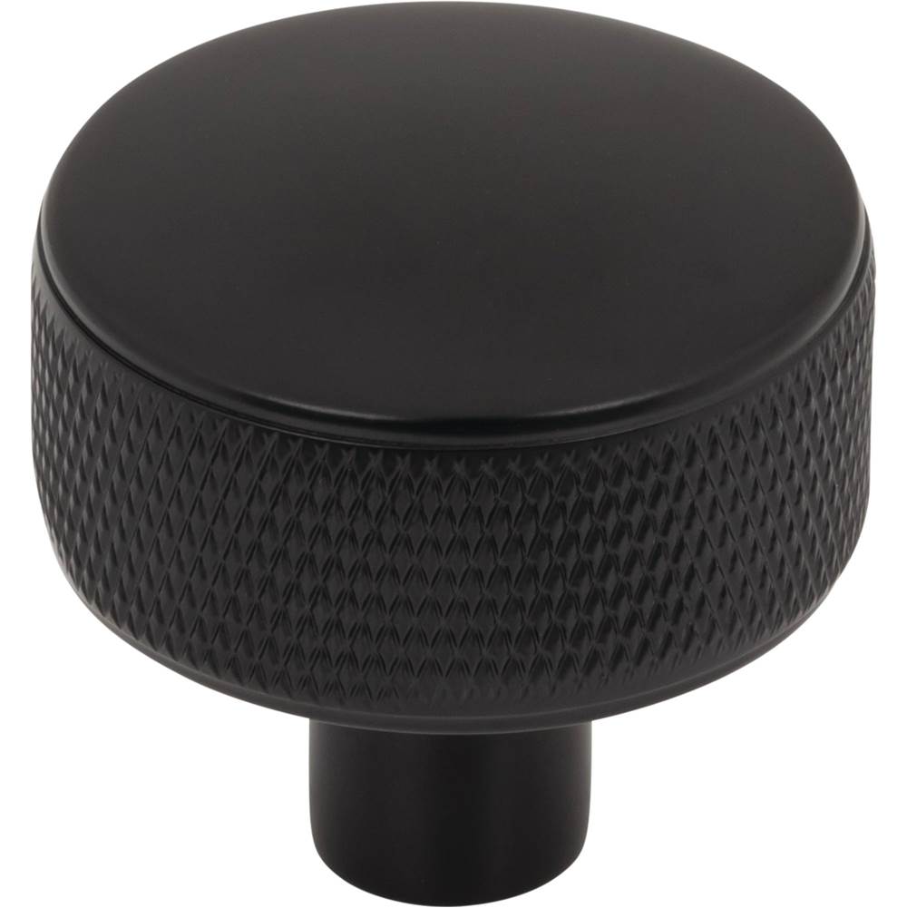 Top Knobs TK3230BLK Flat Black TK3230BLK Burnham 1 1/4'' Length Round Kno - Flat Black