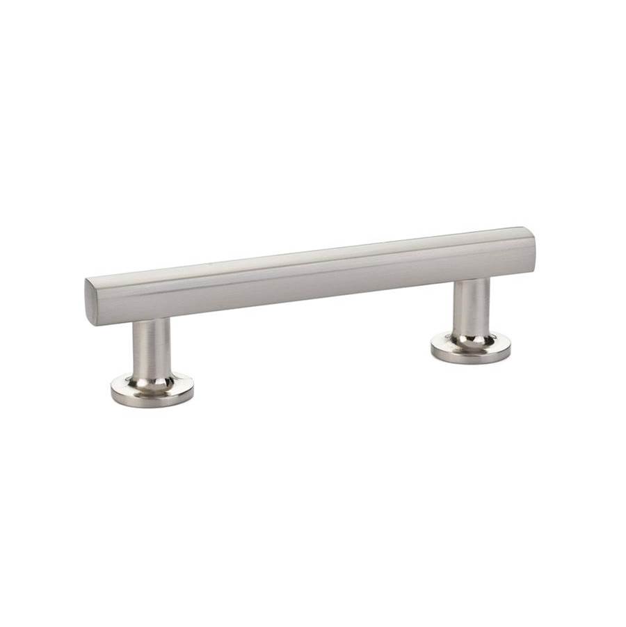 Emtek 86456US15 Satin Nickel 86456US15 Freestone Pull, Cabinet, 8'' - c, Us1 - Satin Nickel