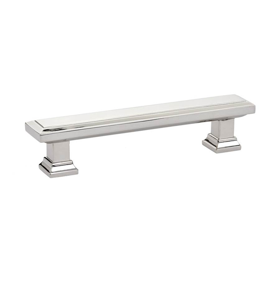 Emtek 86492US14 Polished Nickel 86492US14 Geometric Rectangular Pull, 5'', Us1 - Polished Nickel
