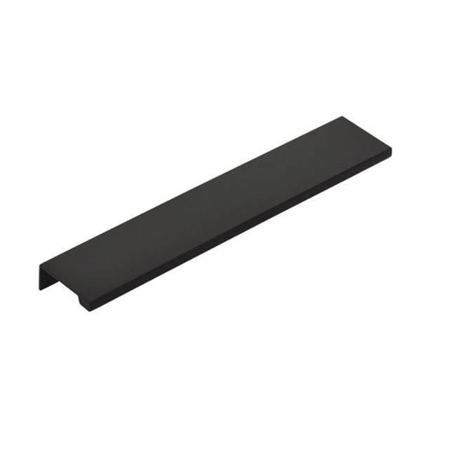 Emtek 87140US19 Flat Black 87140US19 Cabinet Edge Pul - 10'', Us1 - Flat Black