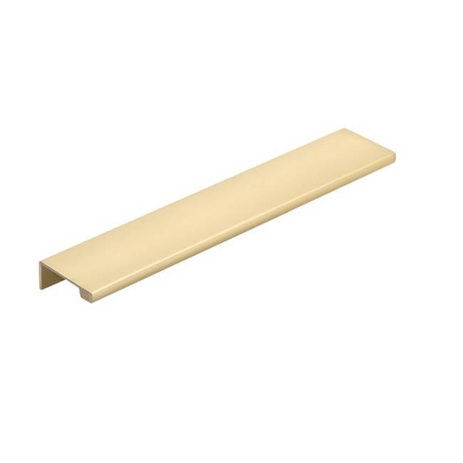 Emtek 87140US4 Satin Brass 87140US4 Cabinet Edge Pul - 10'', Us - Satin Brass