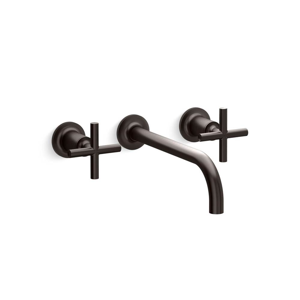 Kohler Purist Wall-mount Bathroom Sink Faucet Trim With Cross Handles