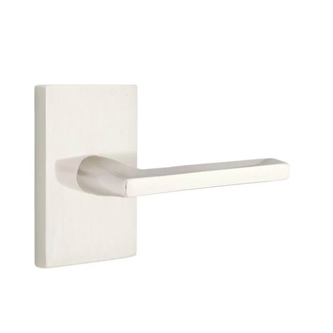 Emtek C5112HLOUS15 Satin Nickel C5112HLOUS15 Concealed, Passage, Modern Rectangular Rosette, Helios Lever, Us - Satin Nickel