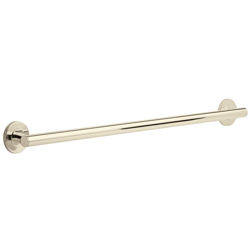 Delta faucet 41836PN Polished Nickel 41836PN Bathsafety 36'' Contemporary Decorative Ada Grab Bar - Polished Nickel