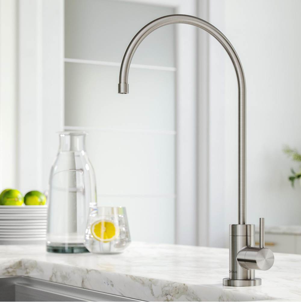 Kraus FF100SFS Spot Free Stainless Steel FF100SFS Purita 100% Lead-free Kitchen Water Filter Faucet In - Spot Free Stainless Steel