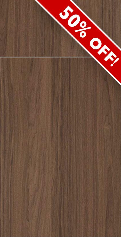 Allure Manhattan cabinet door in terra walnut color