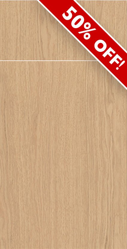 Allure Manhattan cabinet door in Whisper Oak color