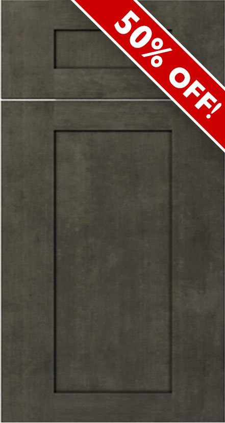 Imported Cabinetry Roma cabinet door in smoke color