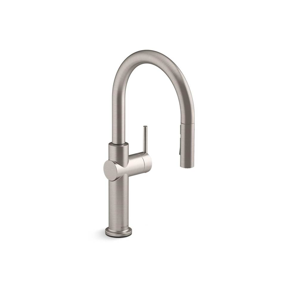Kohler K22972VS Vibrant Stainless K22972VS Crue Pull-down Kitchen Sink Faucet With Three-function Sprayhead - Vibrant Stainless