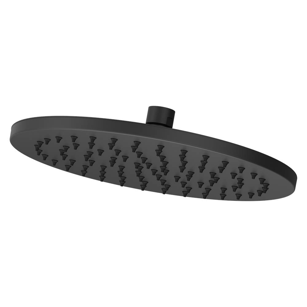 Pfister USH03SHWB Matte Black USH03SHWB Modern Round 10 In. Raincan Showerhead I - Matte Black
