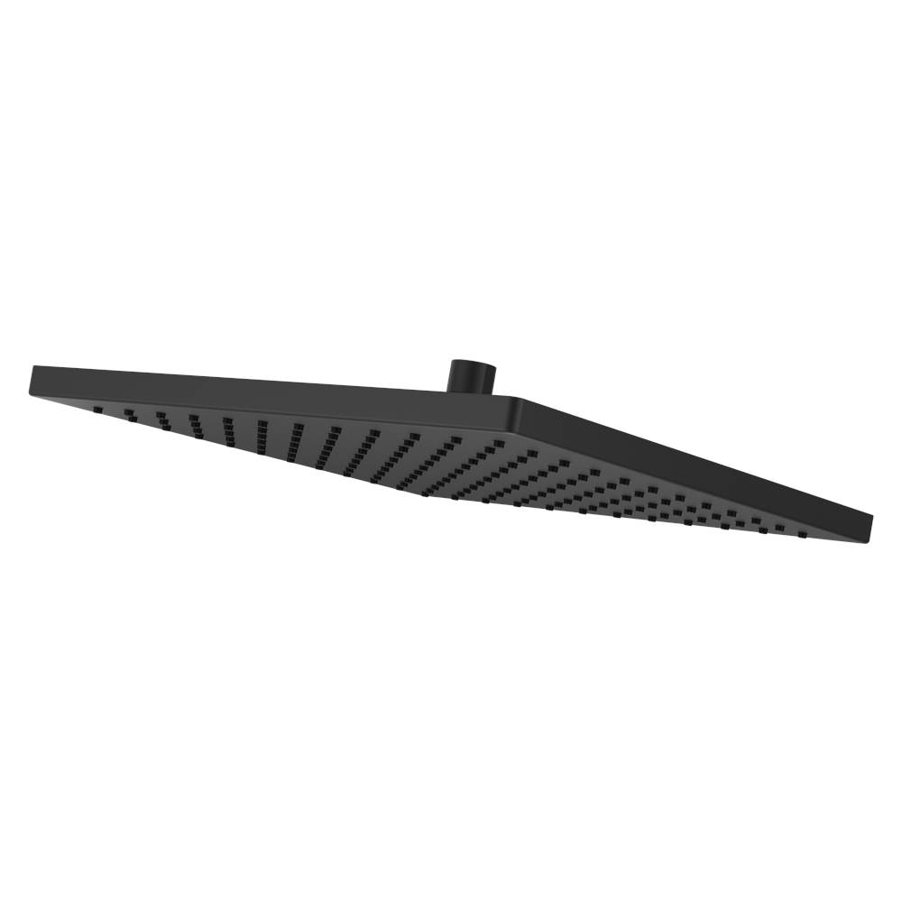Pfister USH06SHWB Matte Black USH06SHWB Modern Square 12 In. Raincan Showerhead I - Matte Black