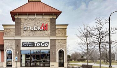 Exterior shot of Naperville Kitchen Cabinets To Go by Studio41
