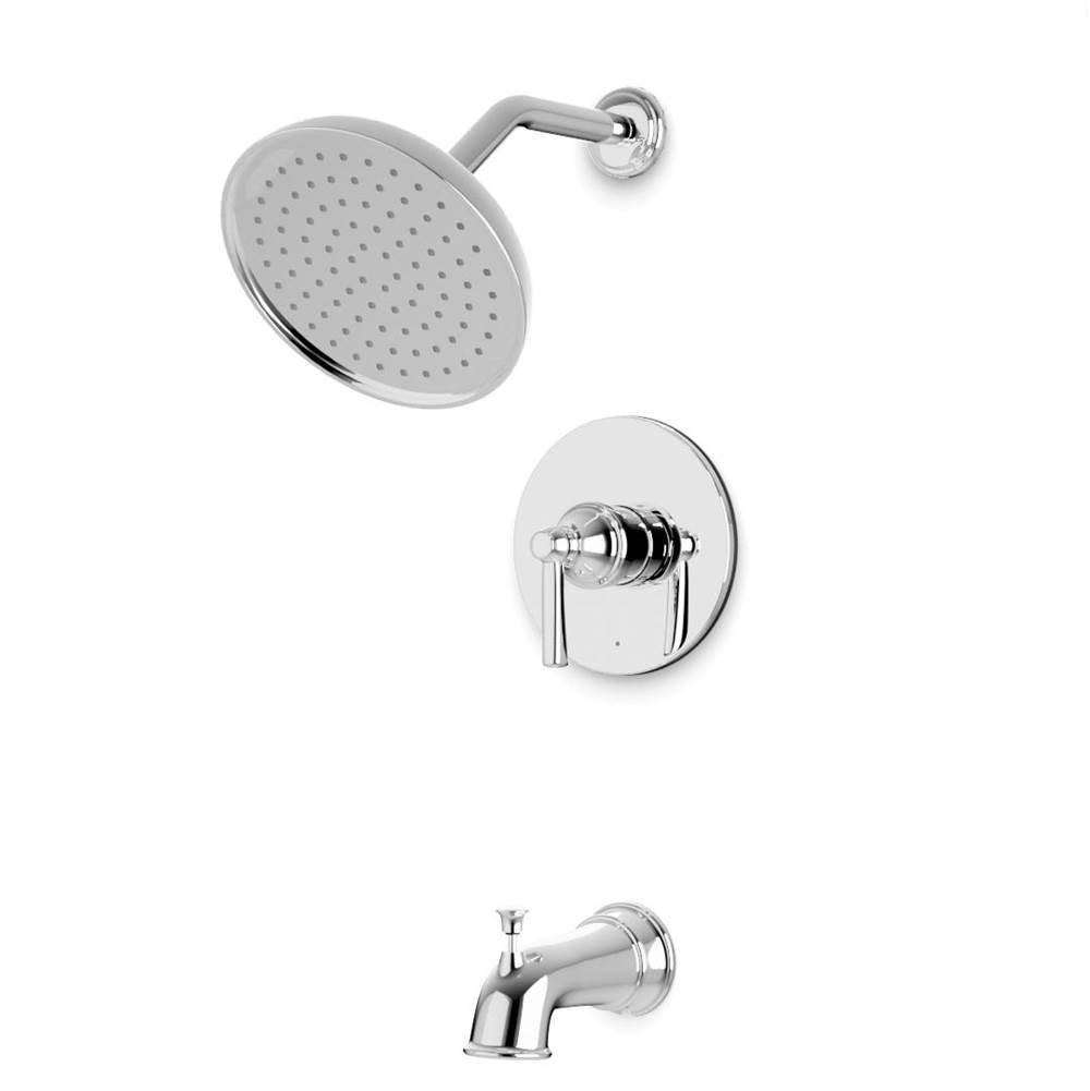 Artos TS182CH TS182CH Trova Classic Pressure Balance Tub / Shower Trim Kit Chrome