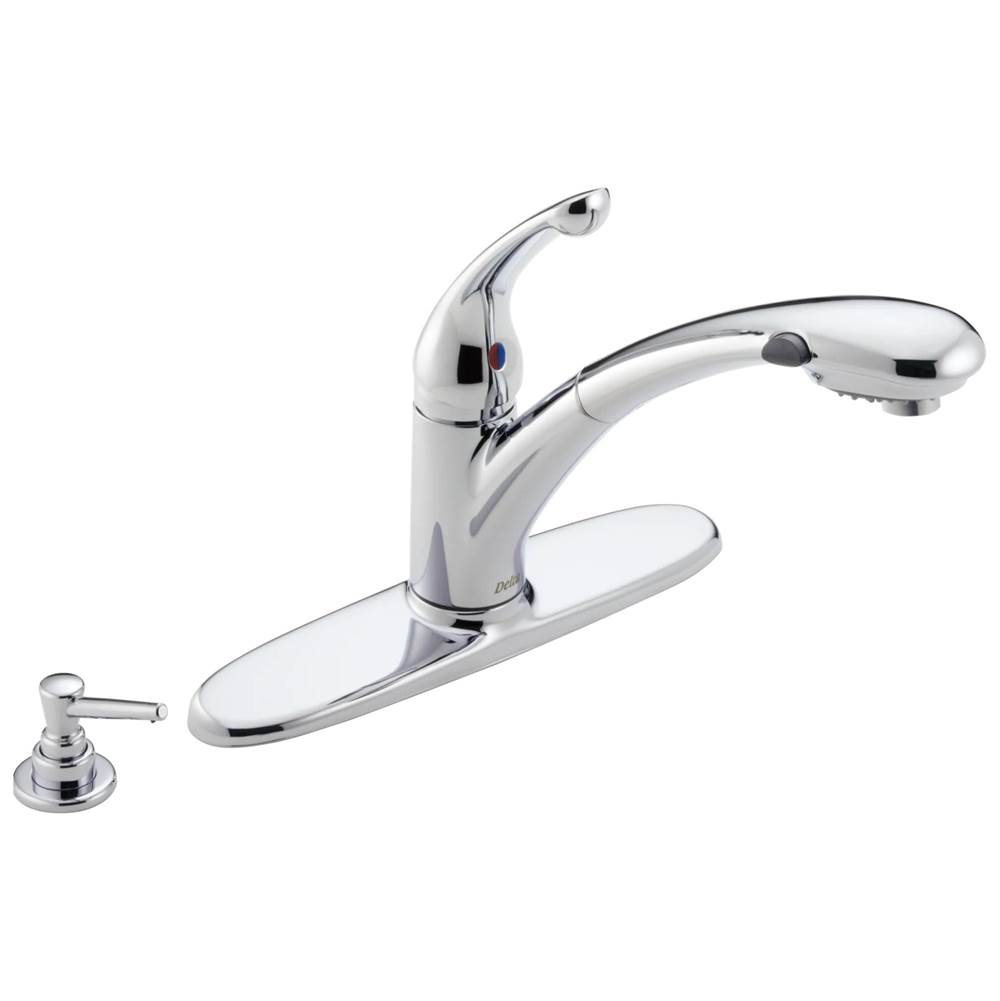 Delta faucet Signature Pullouts Single Handle Pull-out Kitchen Faucet - Image 2