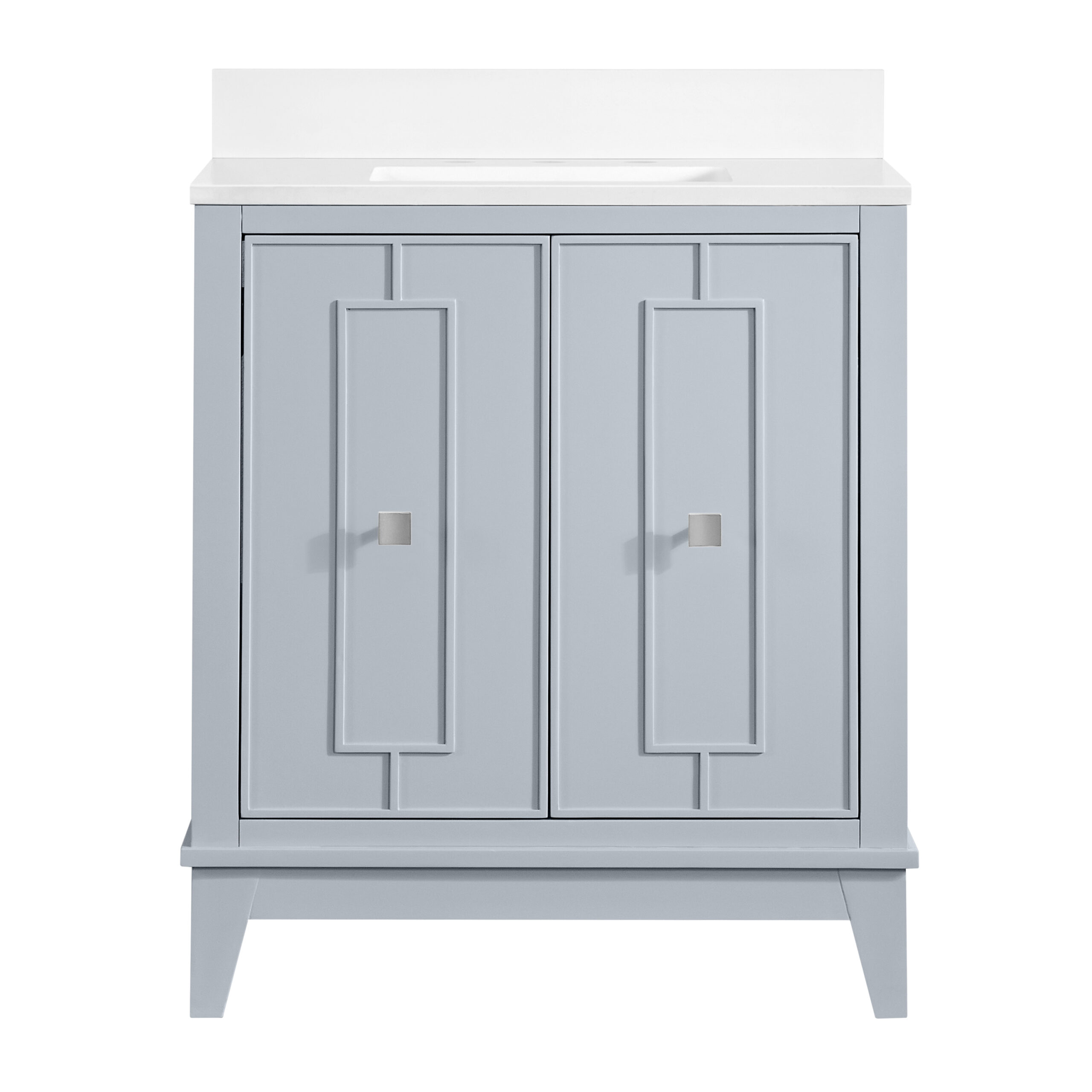 James Martin Vanities NT253V30SBL Soft Blue NT253V30SBL Kinsale 30 Single Vanity Cabine - Soft Blue