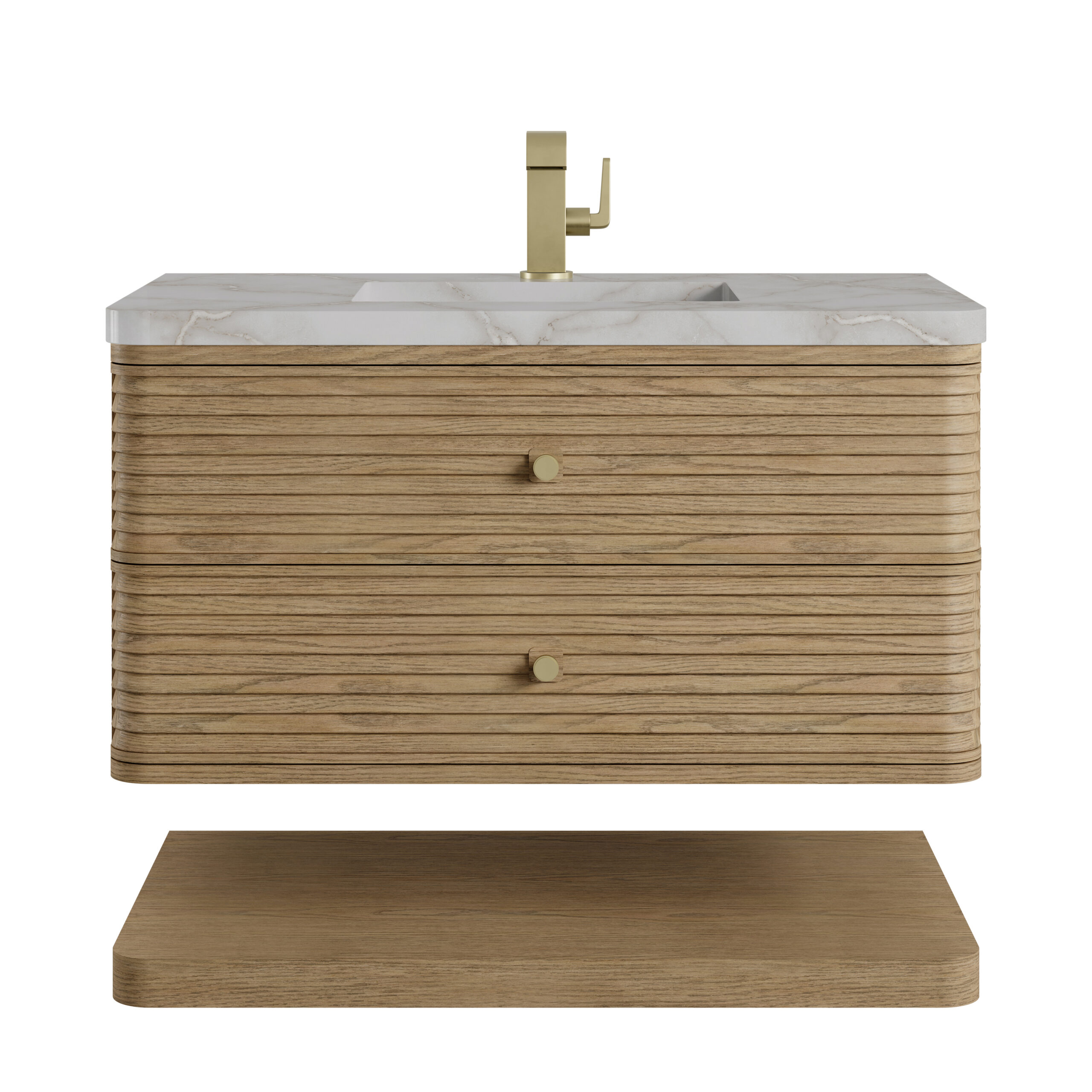 James Martin Vanities D640V36DMS3VSL Dune Mist D640V36DMS3VSL Allamari 36 Single Vanity, Dune Mist W/ Single Hole 3 Cm Victorian Silver Silestone To - Dune Mist