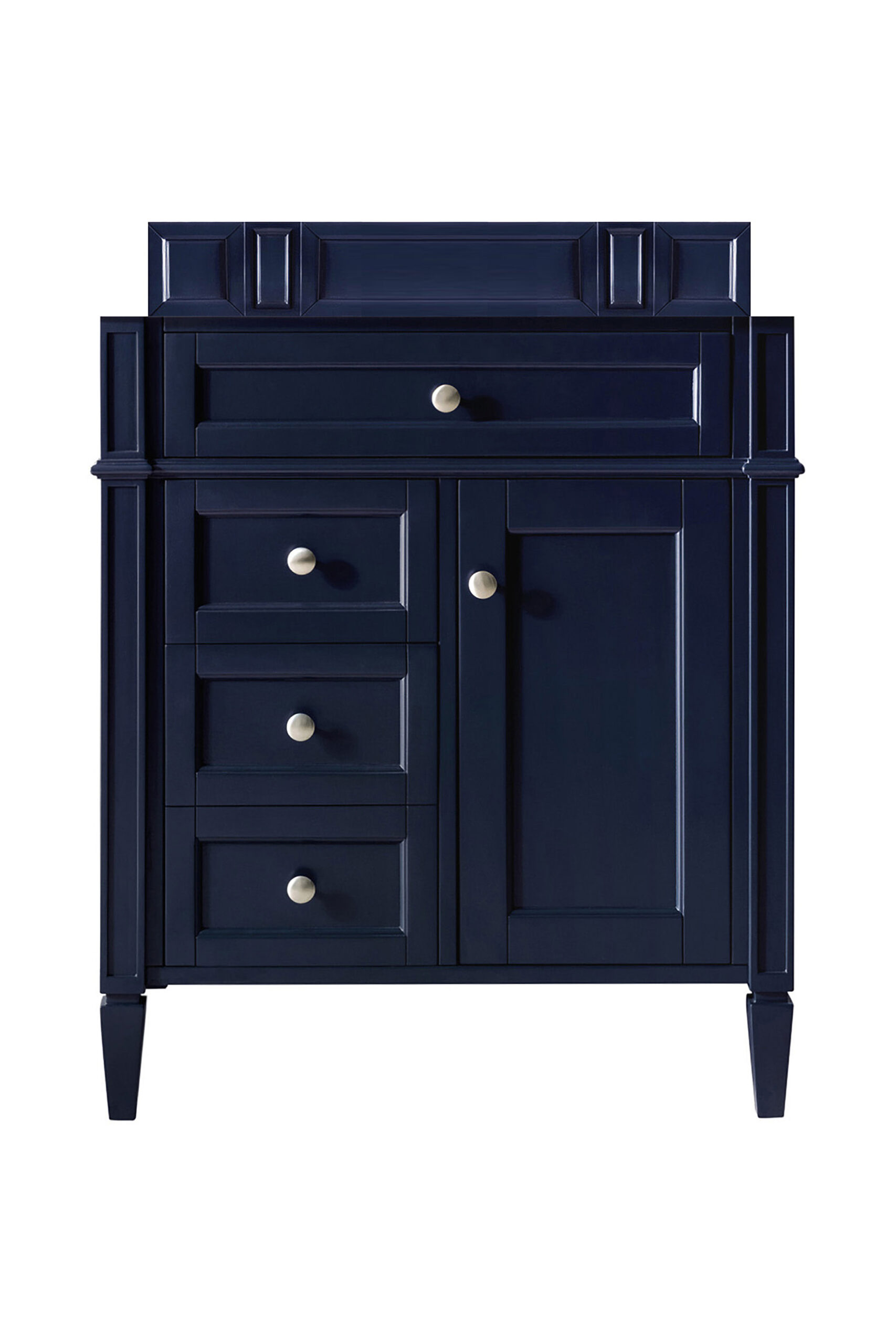 James Martin Vanities 650V30VBL Victory Blue 650V30VBL Brittany 30 Single Vanity Cabine - Victory Blue
